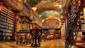 Чехия, Прага, Библиотека Клементина